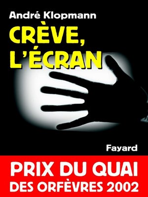 cover image of Crève, l'écran